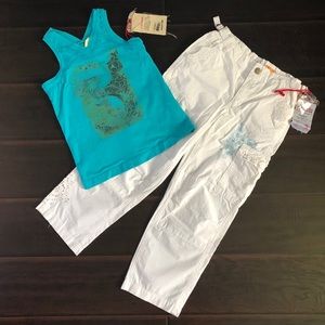 Da-Nang NWT Girl's Tank & Pants Matching Set